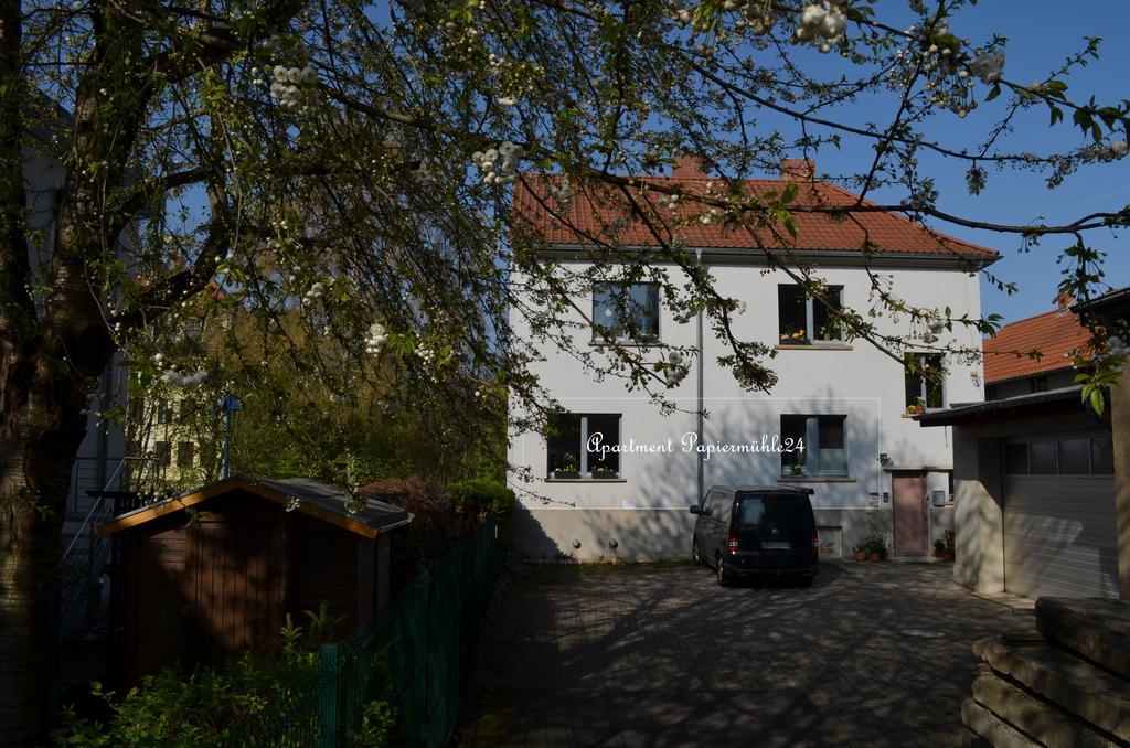 Apartment Papiermuehle24 Erfurt Bagian luar foto